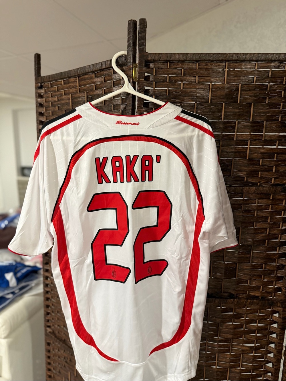 AC Milan Kaka Retro Men's Soccer Jersey